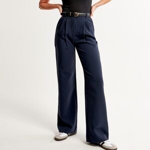 Abercrombie Sloane Tailored Wide Leg Pants